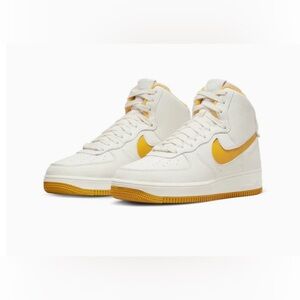 Nike Air Force 1 Sculpt 'Phantom Yellow Ochre' Women’s Shoes Size 8 DC3590-001